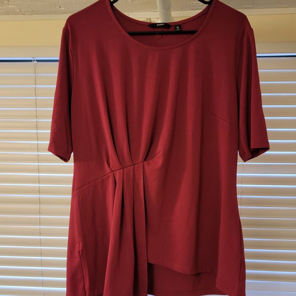 NWOT Betabrand Peplum Top, XL